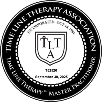 Timeline therapy master practiitoner logo.